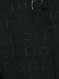 COMME DES GARÇONS camo detail geometric pattern suit