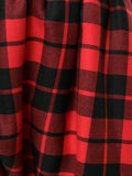 COMME DES GARÇONS drop-crotch tartan shorts