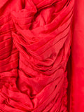 COMME DES GARÇONS ruffle ribs jacket