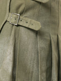 COMME DES GARÇONS sprayed wrapped buckle skirt