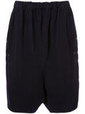 COMME DES GARÇONS stitched faux pockets shorts