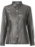 ISSEY MIYAKE shimmery shirt
