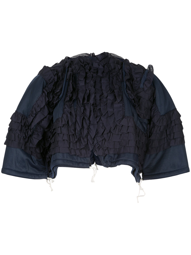 COMME DES GARÇONS ruffled jacket