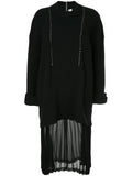 COMME DES GARÇONS layered knit dress