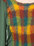 JUNYA WATANABE COMME DES GARÇONS knitted panel top