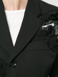 COMME DES GARÇONS cut-out details blazer