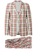 COMME DES GARÇONS Homme Plus tartan two-piece suit