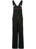 WALTER VAN BEIRENDONCK W< embroidered detail jumpsuit