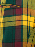 COMME DES GARÇONS Homme Plus tartan apron trousers