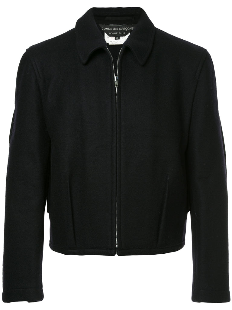 COMME DES GARÇONS Homme Plus stiff condensed wool jacket
