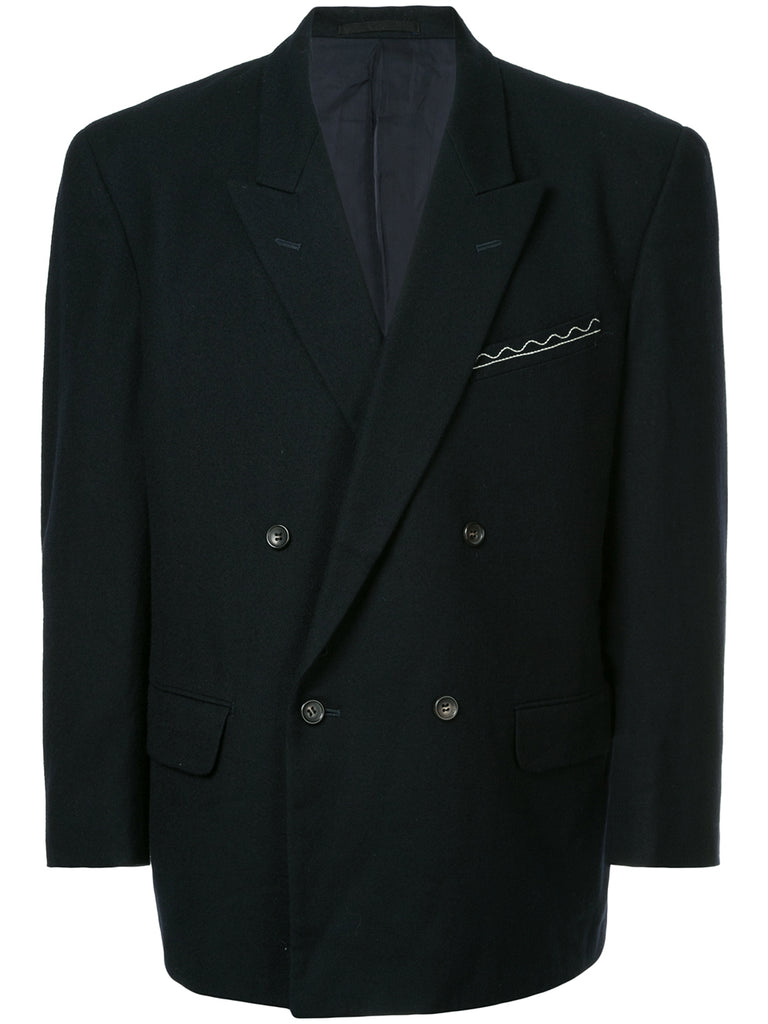 COMME DES GARÇONS Homme Plus double-breasted boxy blazer