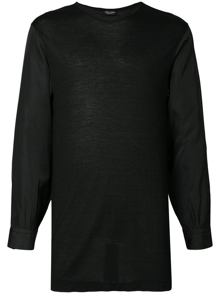 COMME DES GARÇONS Homme Plus tailored sleeves T-shirt
