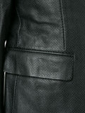 COMME des GARÇONS HOMME PLUS perforated leather stack suit
