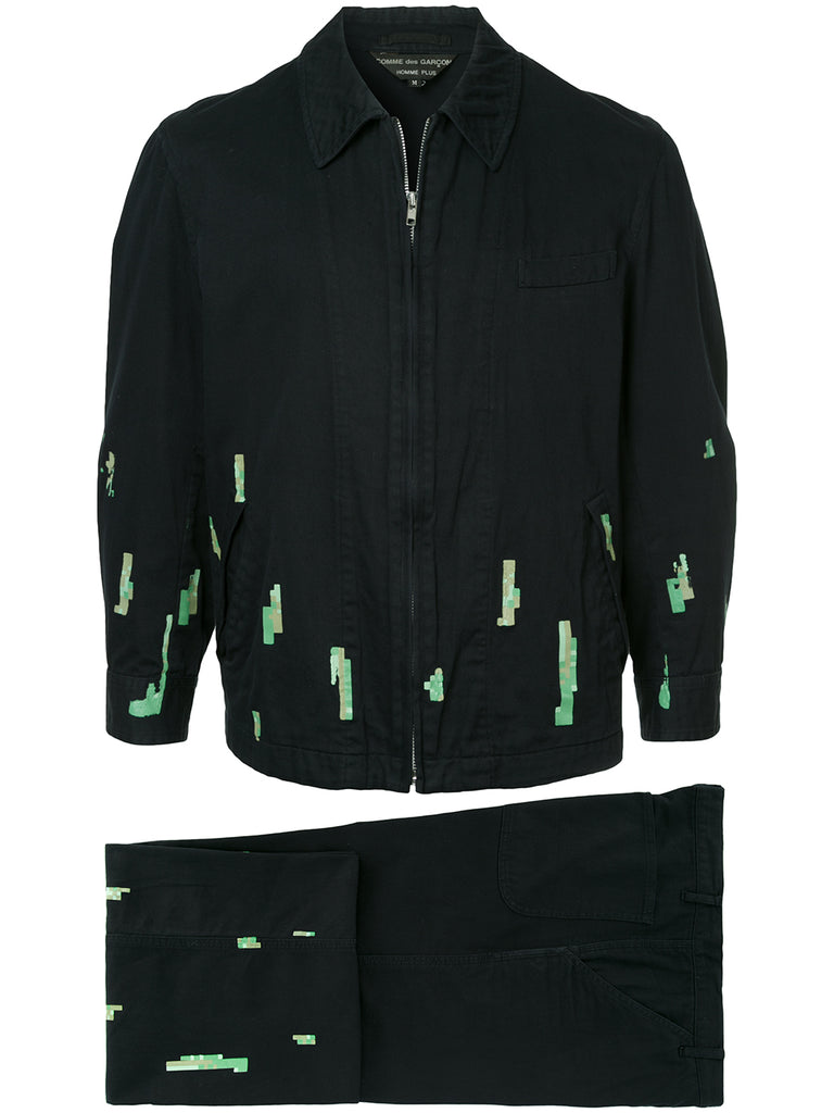 COMME DES GARÇONS Homme Plus paint spot suit