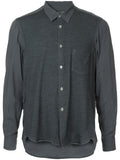COMME DES GARÇONS Homme Plus knit front shirt
