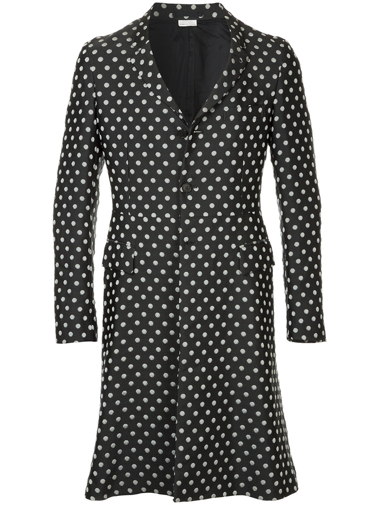 COMME DES GARÇONS Homme Plus polka dot coat