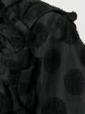COMME DES GARÇONS fuzzy dots deconstructed jacket