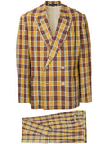YOHJI YAMAMOTO Pour Homme oversized plaid suit