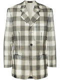ISSEY MIYAKE checkered blazer