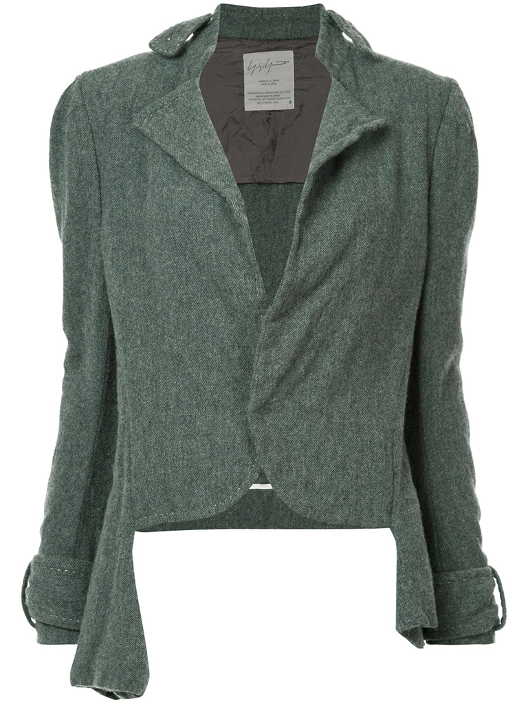 YOHJI YAMAMOTO uneven hem jacket