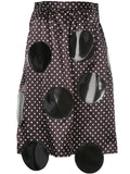 JUNYA WATANABE COMME DES GARÇONS appliquéd polka-dot skirt