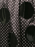 JUNYA WATANABE COMME DES GARÇONS appliquéd polka-dot skirt