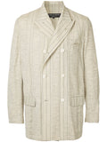 COMME DES GARÇONS Homme Plus pinstripe double-breasted blazer