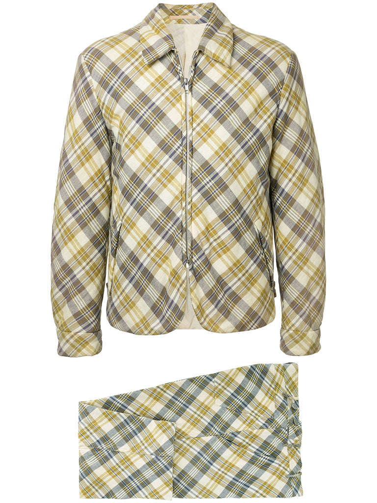 COMME DES GARÇONS Homme Plus plaid two-piece suit