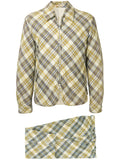 COMME DES GARÇONS Homme Plus plaid two-piece suit