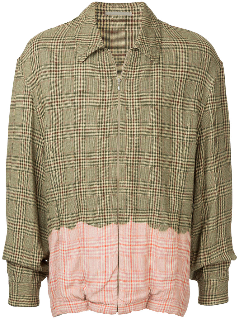 COMME DES GARÇONS Homme Plus dipped plaid jacket