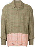 COMME DES GARÇONS Homme Plus dipped plaid jacket