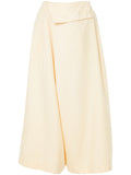 COMME DES GARÇONS cropped flared trousers