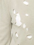 JUNYA WATANABE COMME DES GARÇONS distressed fitted cardigan