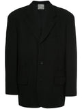 COMME DES GARÇONS padded-shoulder blazer