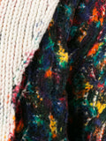 COMME DES GARÇONS Homme Plus psychedelic-knit cardigan