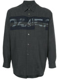 COMME DES GARÇONS Homme Plus faded number print shirt