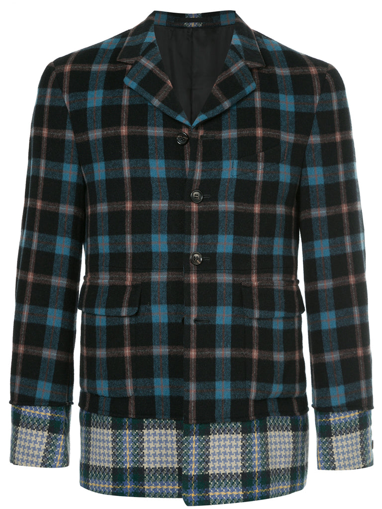 COMME DES GARÇONS Homme Plus checked blazer