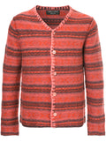 COMME DES GARÇONS Homme Plus cropped striped cardigan
