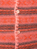 COMME DES GARÇONS Homme Plus cropped striped cardigan