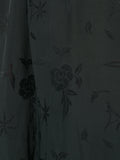 YOHJI YAMAMOTO Pour Homme floral-embroidered contrast-collar blazer
