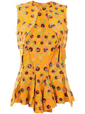 COMME DES GARÇONS embroidered vest top