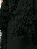 COMME DES GARÇONS ruffle trim sheer dress
