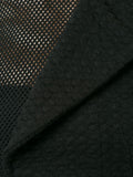 COMME DES GARÇONS mesh panel half jacket