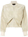 COMME DES GARÇONS iridescent bomber jacket