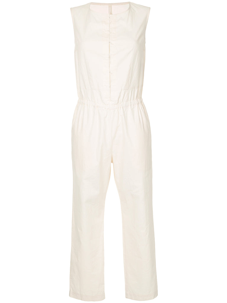 COMME DES GARÇONS cropped sleeveless jumpsuit