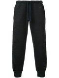 WALTER VAN BEIRENDONCK textured drawstring track pants