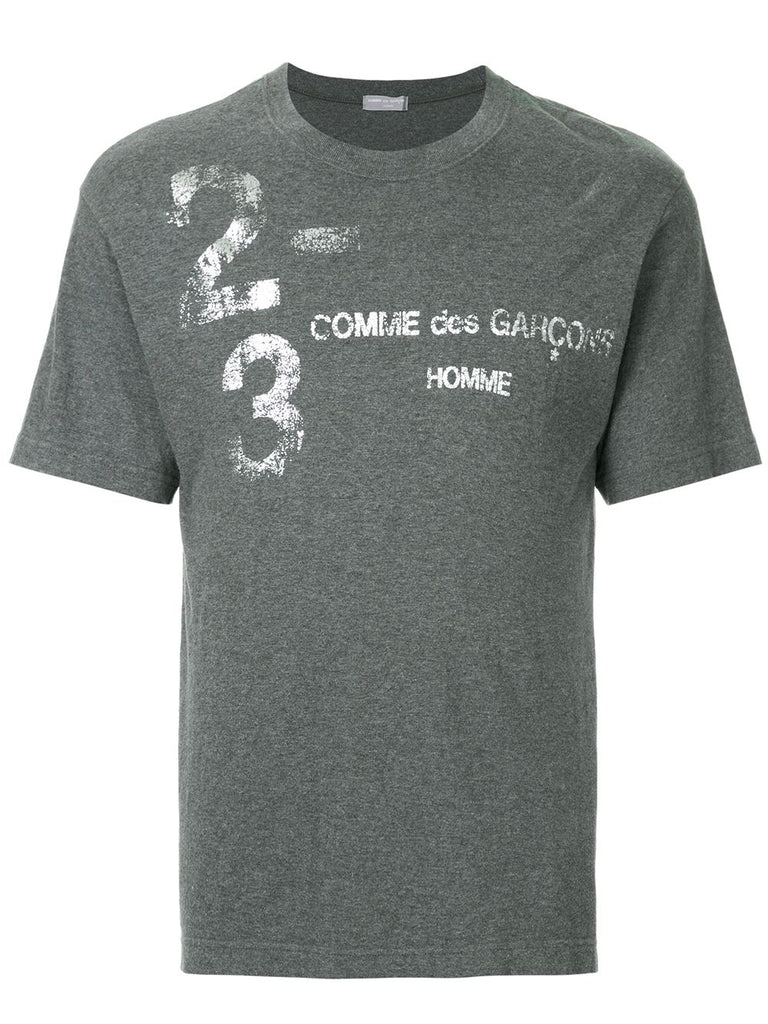 COMME DES GARÇONS Homme faded-print T-shirt