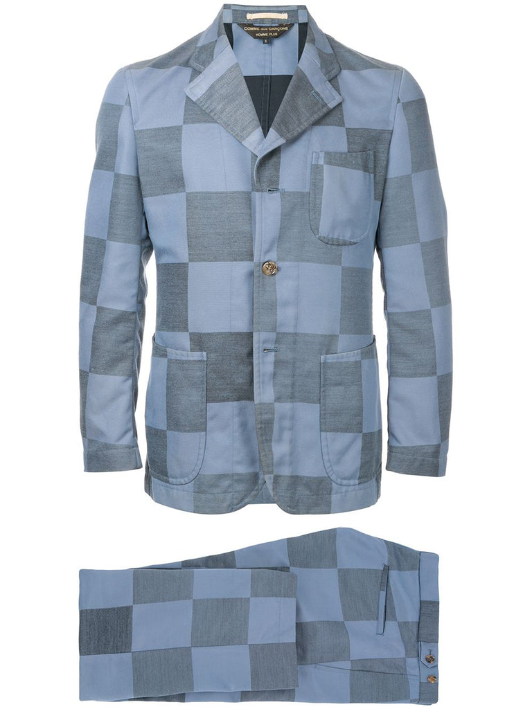 COMME DES GARÇONS Homme Plus checked two-piece suit