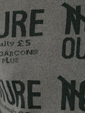 COMME DES GARÇONS Homme Plus No Future Our Future sweater