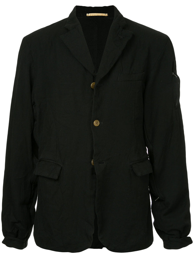 COMME DES GARÇONS Homme Plus contrast buttons blazer